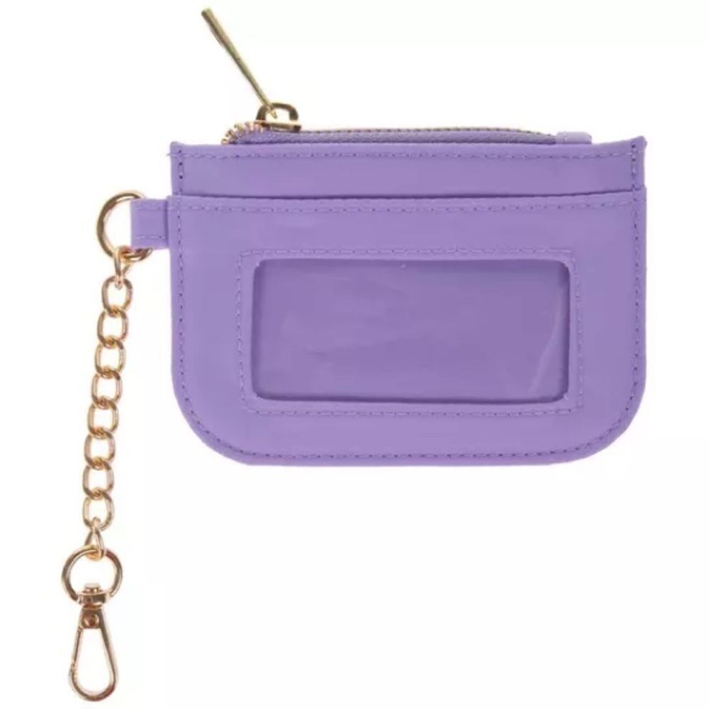 New! Lavender Keychain Coin Pouch NWT